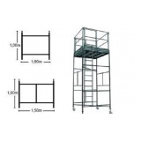 quanto custa aluguel de andaime tubular metálico ABCD